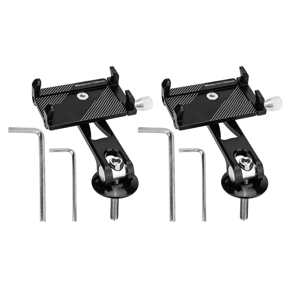 

1Sets Bicycle Phone Holder Stem Mount Adjustable Bike Phone Stand Headset Top Cap Cradle Shockproof Cycling Mount for Mountain