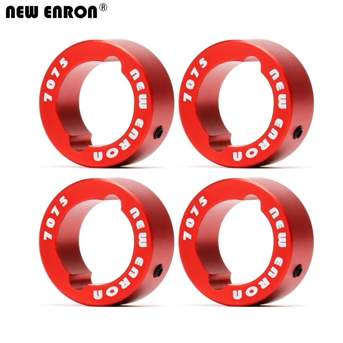 NEW ENRON 4Pcs Metal Drive Cup Sleeves Aluminum 7075-T6 For Traxxas 1/5 X-Maxx 1/6 XRT 1/10 Maxx 1/7 UDR 1/6 SLEDGE