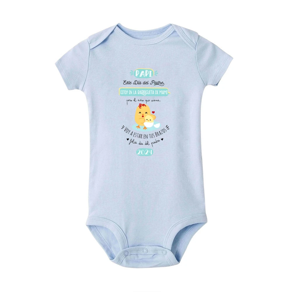 Spain Casual Girls Boys Baby Romper Pattern Print Infant Bodysuit Short Sleeve Crew Neck Newborn Jumpsuit Summer Babys Clothes