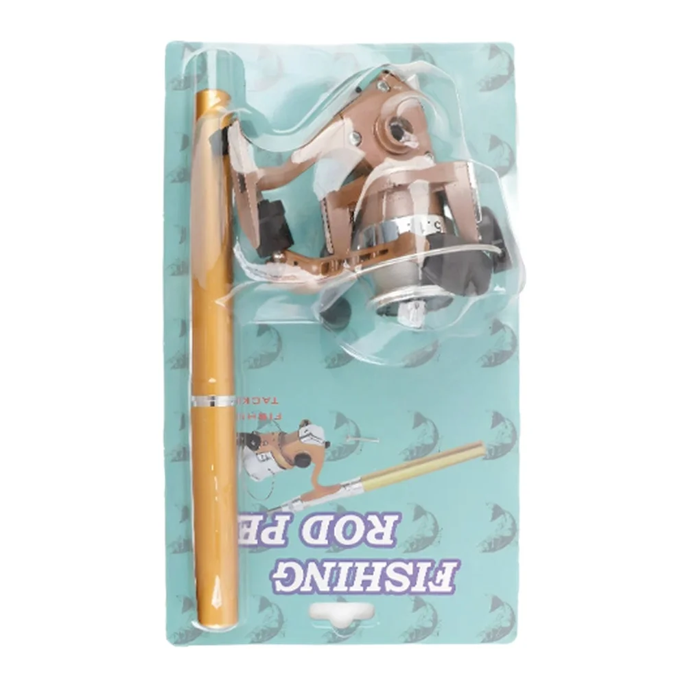 Taschen-Angelrute, Angelrute, Camping, Angeln, Ausflug, Geschwindigkeitsverhältnis 5,1 1, 500 g, Angelgewicht, beste Angelrute für Reisen