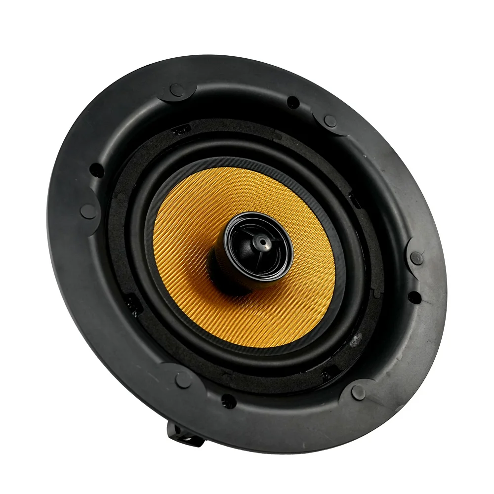 30W 6-Inch Passive Ceiling Speakers 8ohm Impedance PA Home Theater Audio System for Stage & Public Address