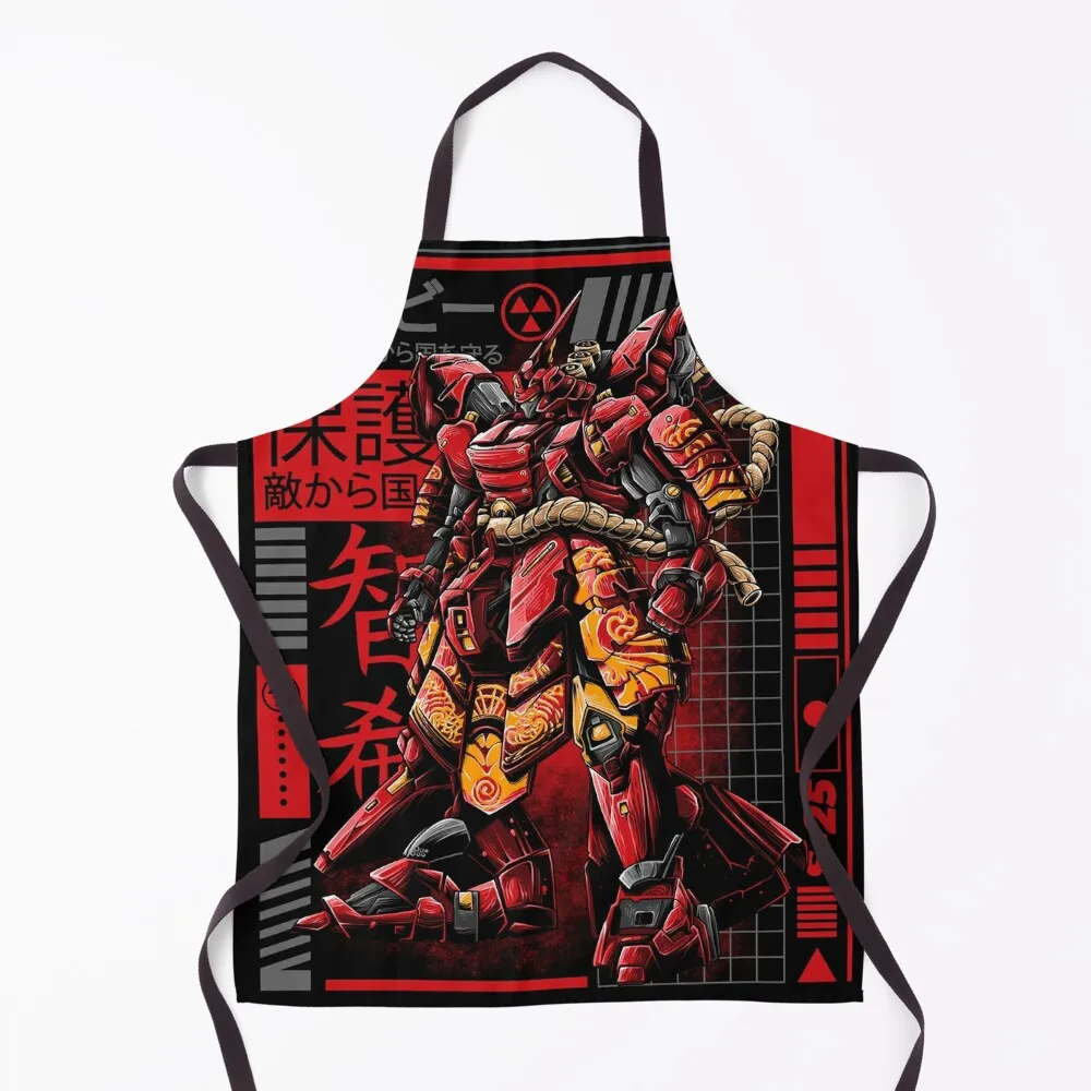 Sazabi - Japanese theme Apron Chef Accessory Chef Accessories japanese woman Apron
