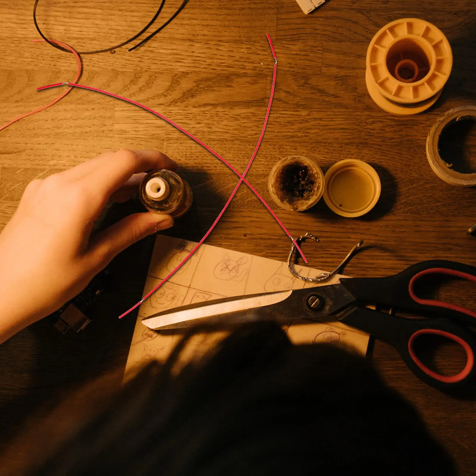 Electrical Wire Connection Line Science Experiment Cable Wiring Physics Lab Equipment