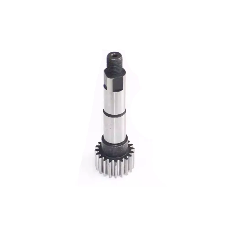 1.5 Mod CNC Gear Shaft Gearbox Synchronous Gear Shaft 23-Tooth  Helical  Tooth119mm Wood Carving Gear Shaft