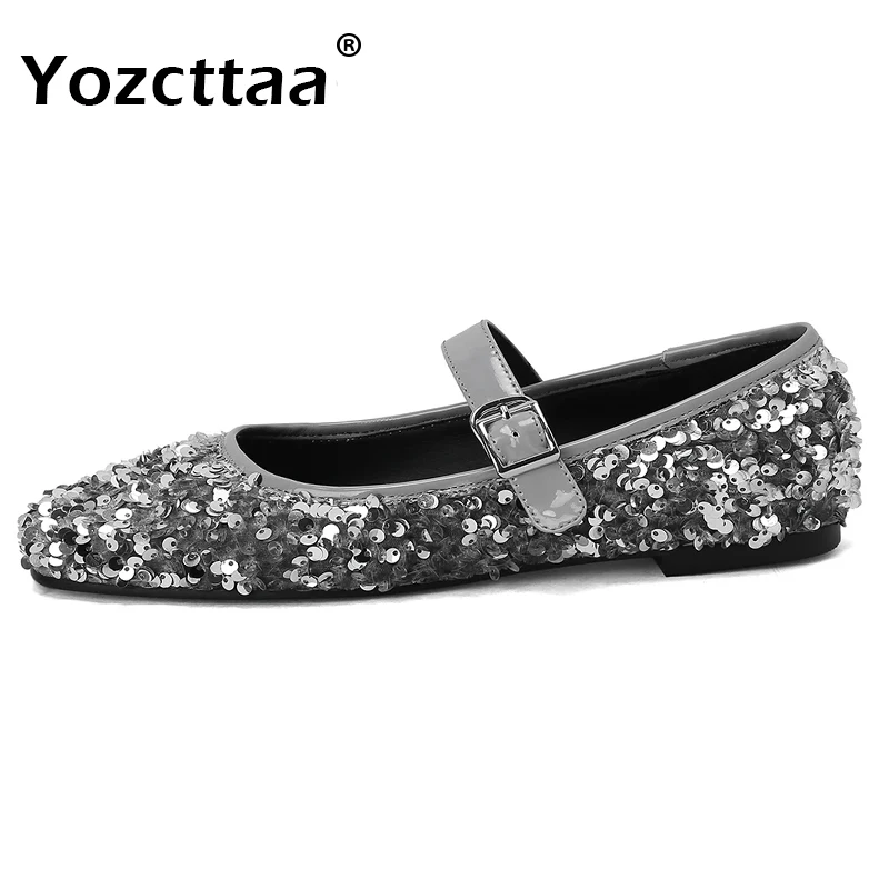 yozcttaa-size-34-40-women-low-heels-flats-shoes-soft-sequin-sparkly-glitter-ballet-shoes-2025-spring-dance-bling-bling-ins-dress