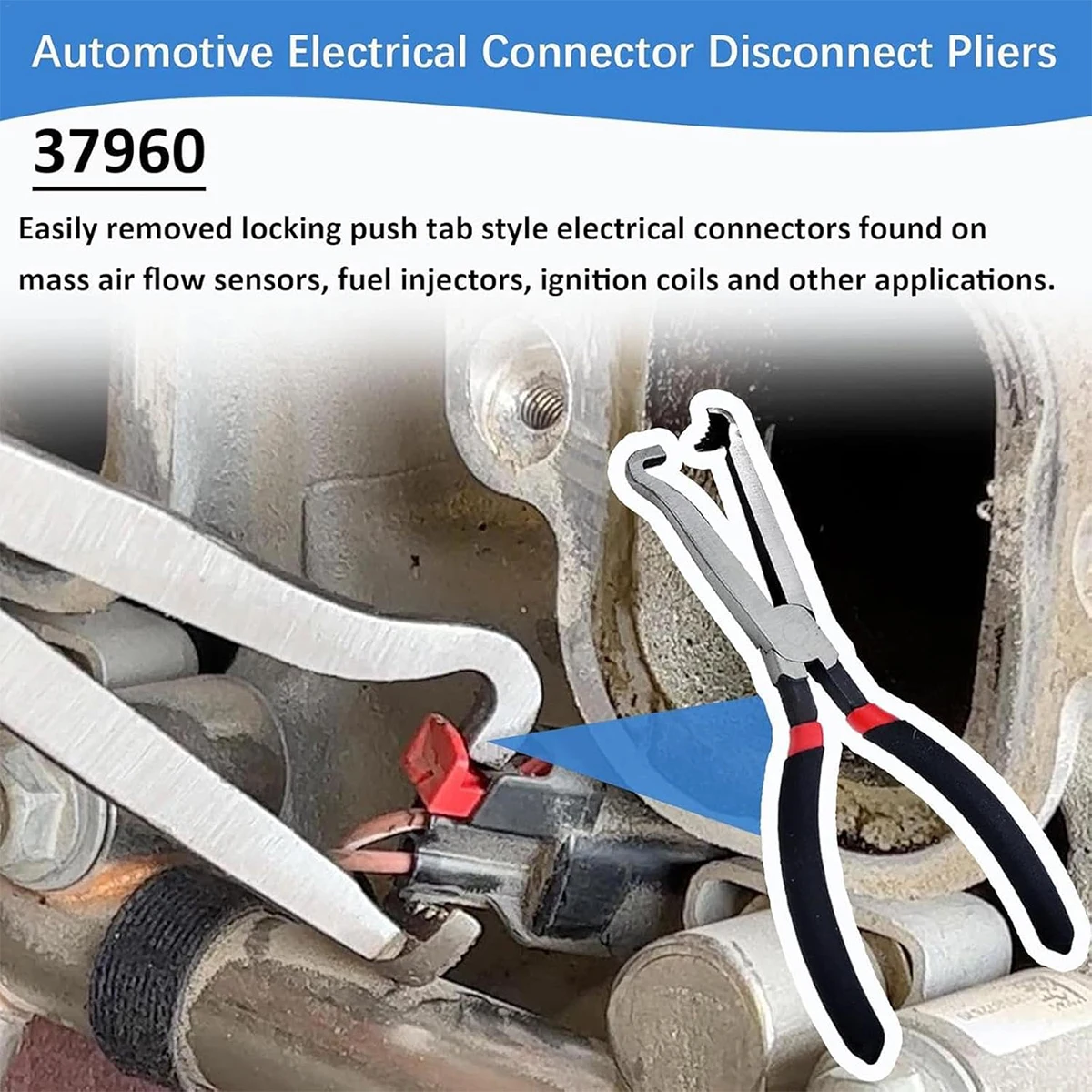 Professional Gasoline Pipe Joint Pliers Filter Caliper Oil Tubing Connector Disassembly Tools Quick Removal Pliers Clamp Repair