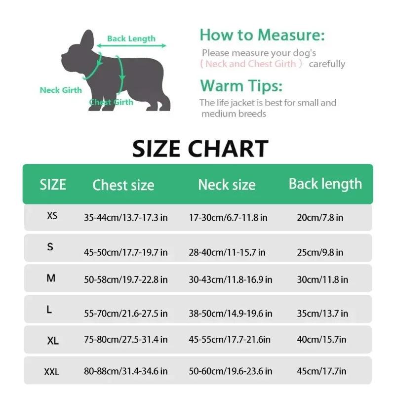 Rescue Canine Schwimmweste – Haifischflossen-Design mit Griff oben für Notfälle, Sommer-Spritzschutz-Hunde-Badebekleidung, Urne für menschliche Feuerbestattung