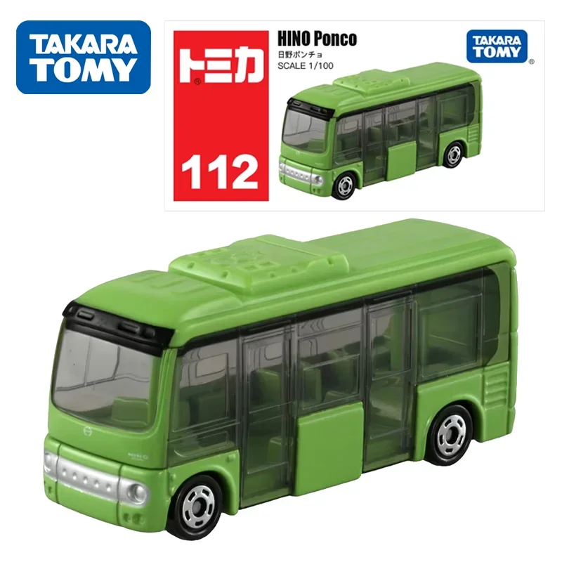 TAKARA TOMY Tomica NO.112 HINO Poncho Alloy Cars Toys Motor Vehicle Diecast Metal Model Gift for Children