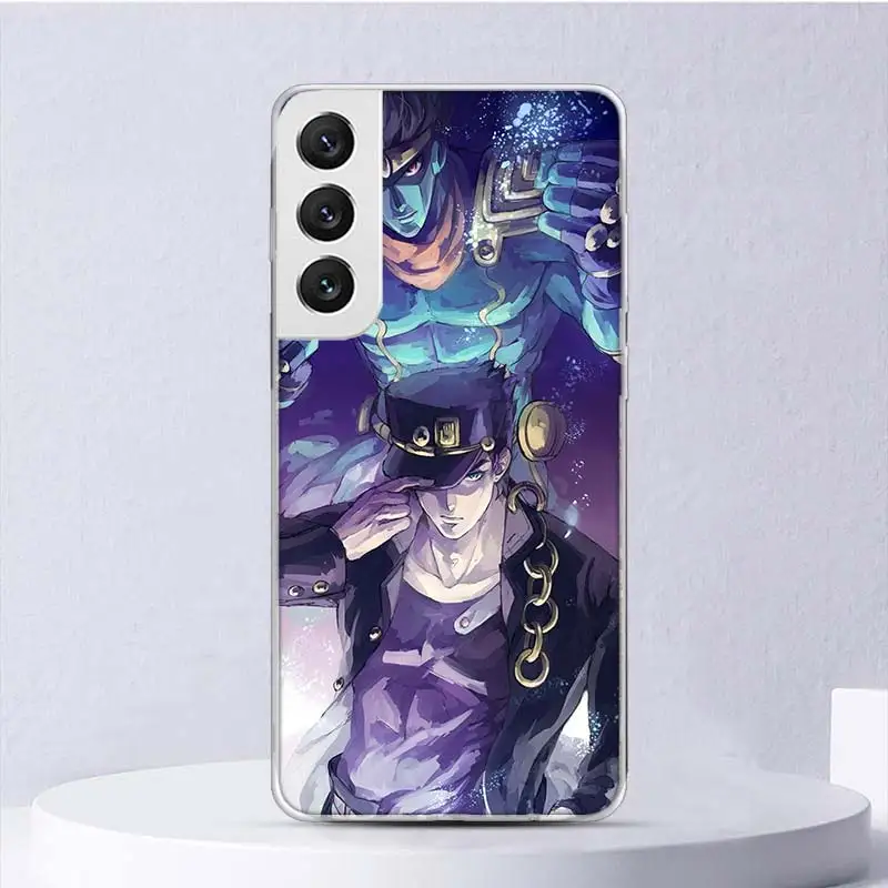 JoJo Bizarre Adventure Soft Case For Samsung Galaxy S24 S23 S22 S21 Ultra S20 FE S10 Plus Phone Cover S9 S8 + S10E Funda Coque