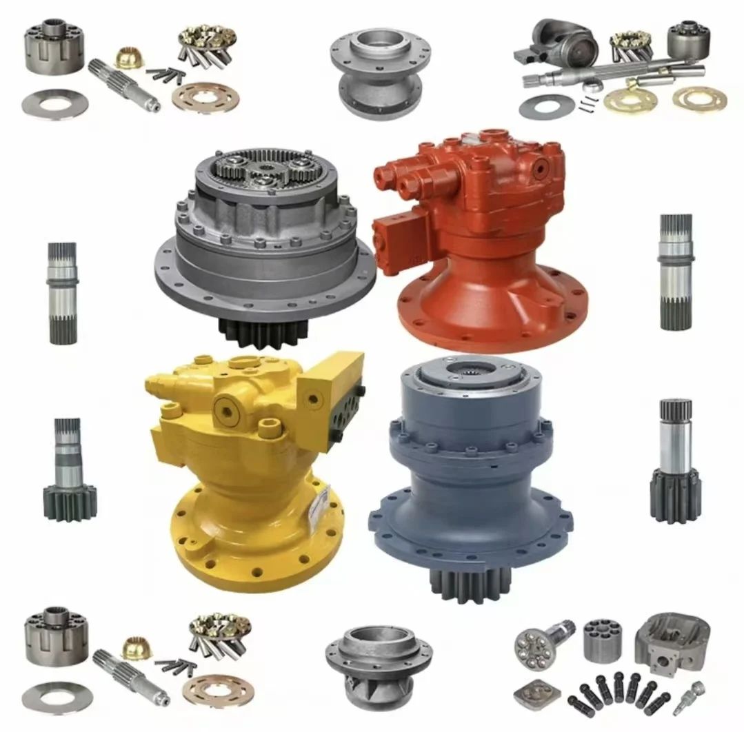 Akcesoria do minikoparek Kubota 15 17 Lovol 18 Lonking 16 Shantui 17 SANY 17 Silnik jazdy Przekładnia Części hydrauliczne do JCB