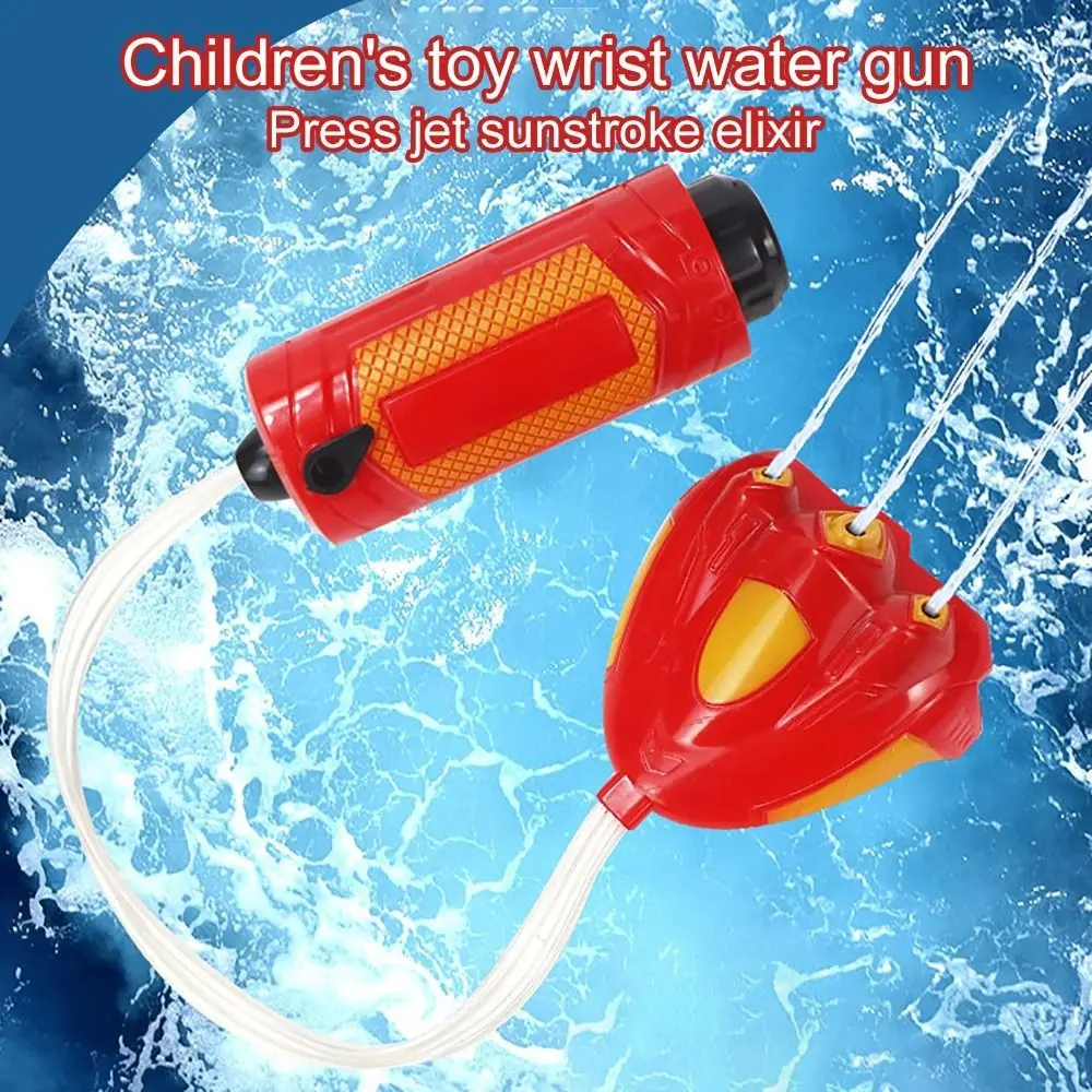 Long Range Wrist Pistol Toys Press Jet Mini Water Toy 3 Years Old and Above Large Capacity Mini Wrist Water Swimming Pool