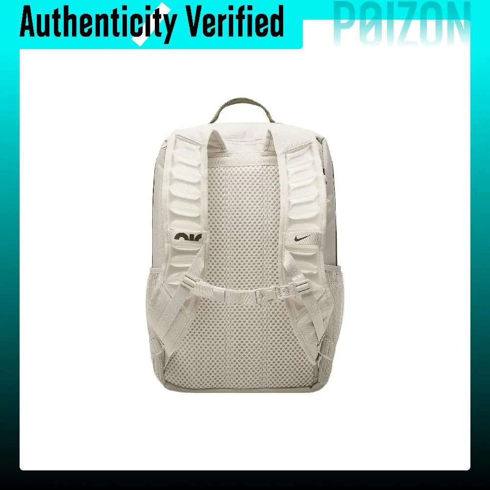 Mochila Nike de Tela con Estampado de Letras Unisex Blanca CZ1247-104