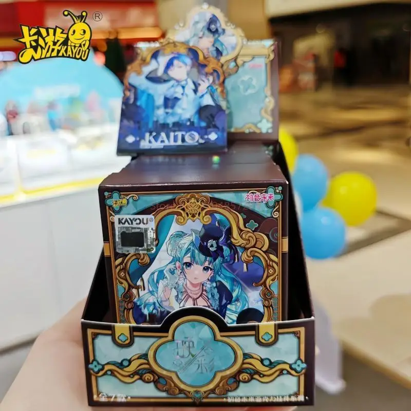 

KAYOU оригинальная карта Hatsune Miku Ying Cai, акриловый кулон, анимационная коллекция мультфильмов, игровая коллекция, периферийные игрушки, праздник, коллекционный подарок