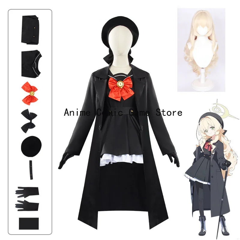 

В наличии XS-2XL Niyaniya косплей костюм синий стрельба аниме игра парик для ролевых игр Хэллоуин карнавальные наряды для женщин