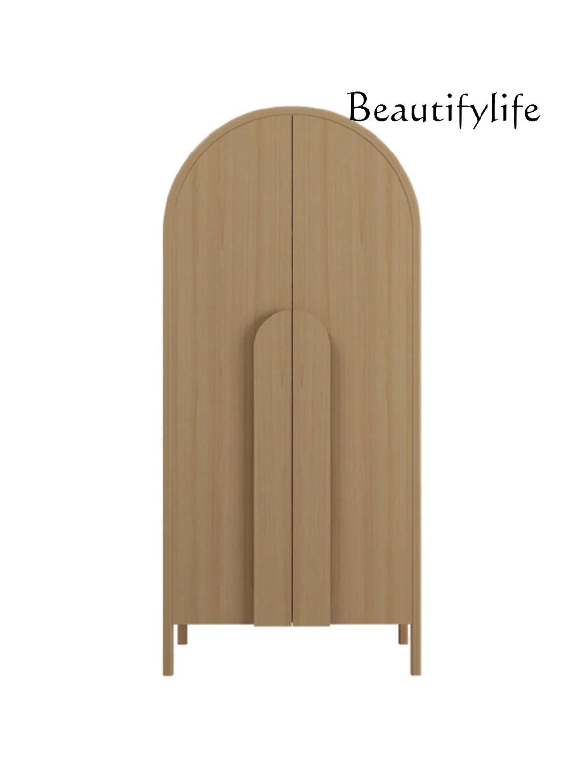 French Solid Wood Wardrobe Storage Homestay Log Retro Designer Artist Home Bedroom Wardrobe