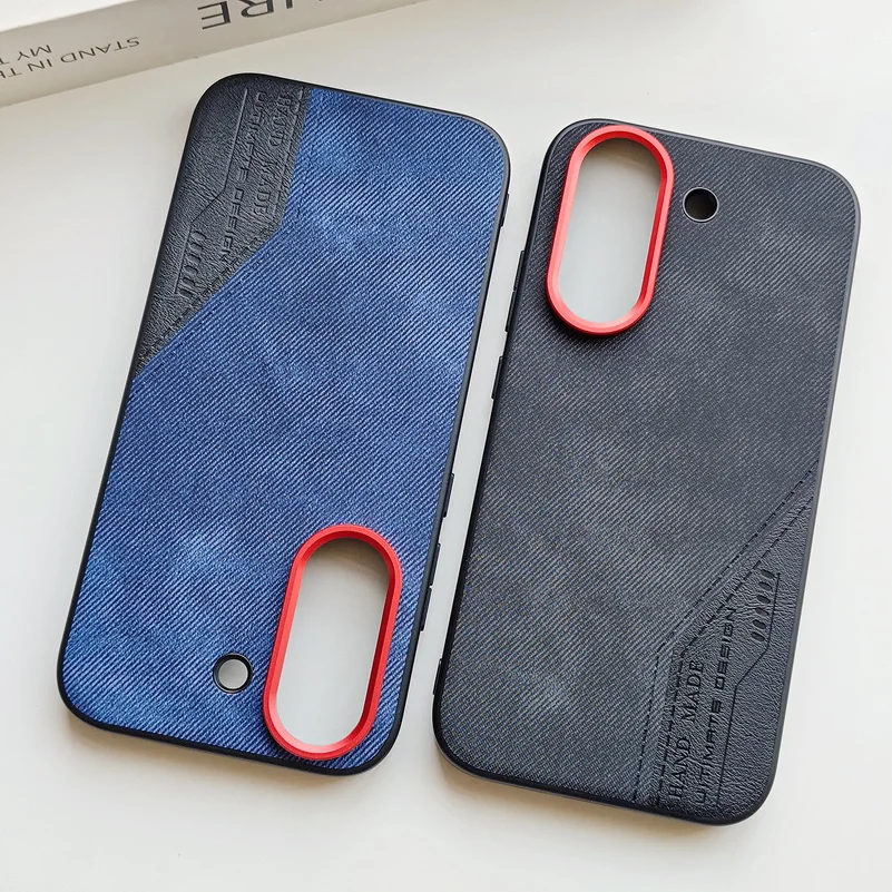 Retro-Spleißdesign Cowboy-Muster Leder-Handyhülle für Redmi Turbo 5 5 Max POCO X8 Pro Max X8 Pro Metall-Kameraschutz-Cover