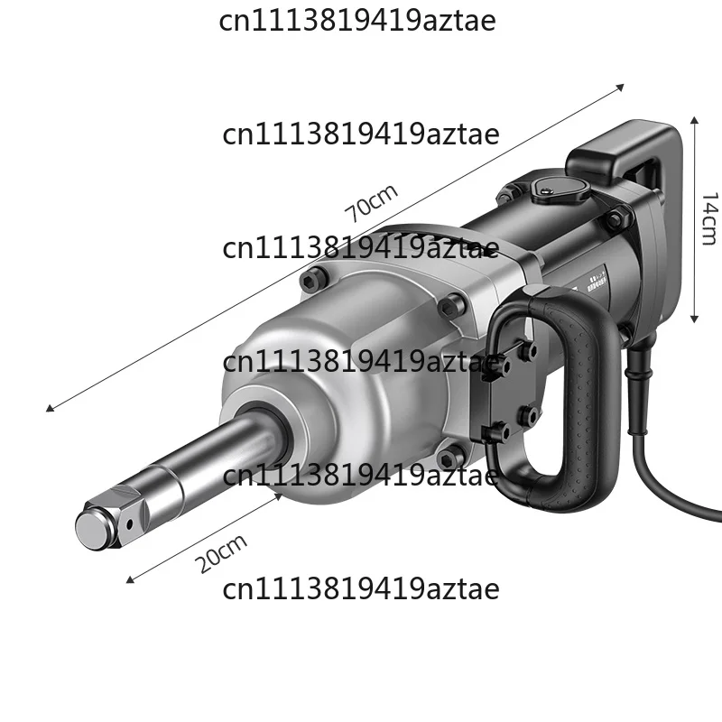High Torque Electric Impact Wrench Heavy Duty Power Tool for Auto Repair