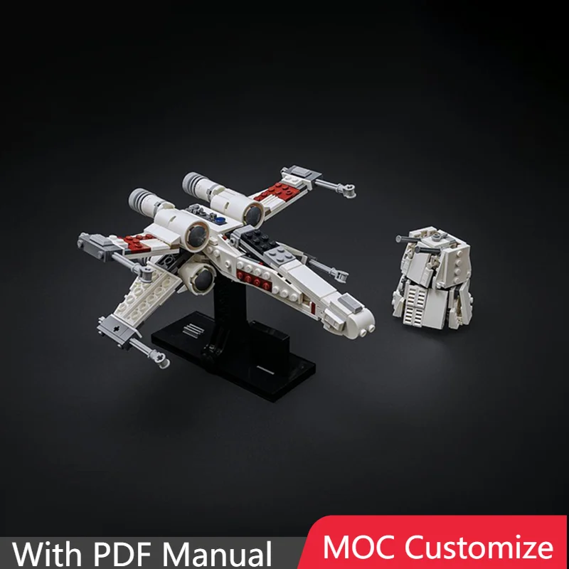 

Лидер продаж, 515 шт., MOC, космический корабль, самолет-истребитель, модель здания, головоломка на заказ, технология, креативная сборка, продвинутые рождественские подарки