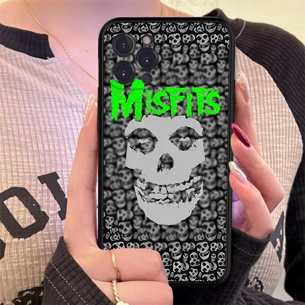 The Misfits Glenn Danzig Cell Phone Case Silicone Soft for iphone 15 14 13 12 11 Pro Mini XS MAX 8 7 6 Plus X XS XR Cover