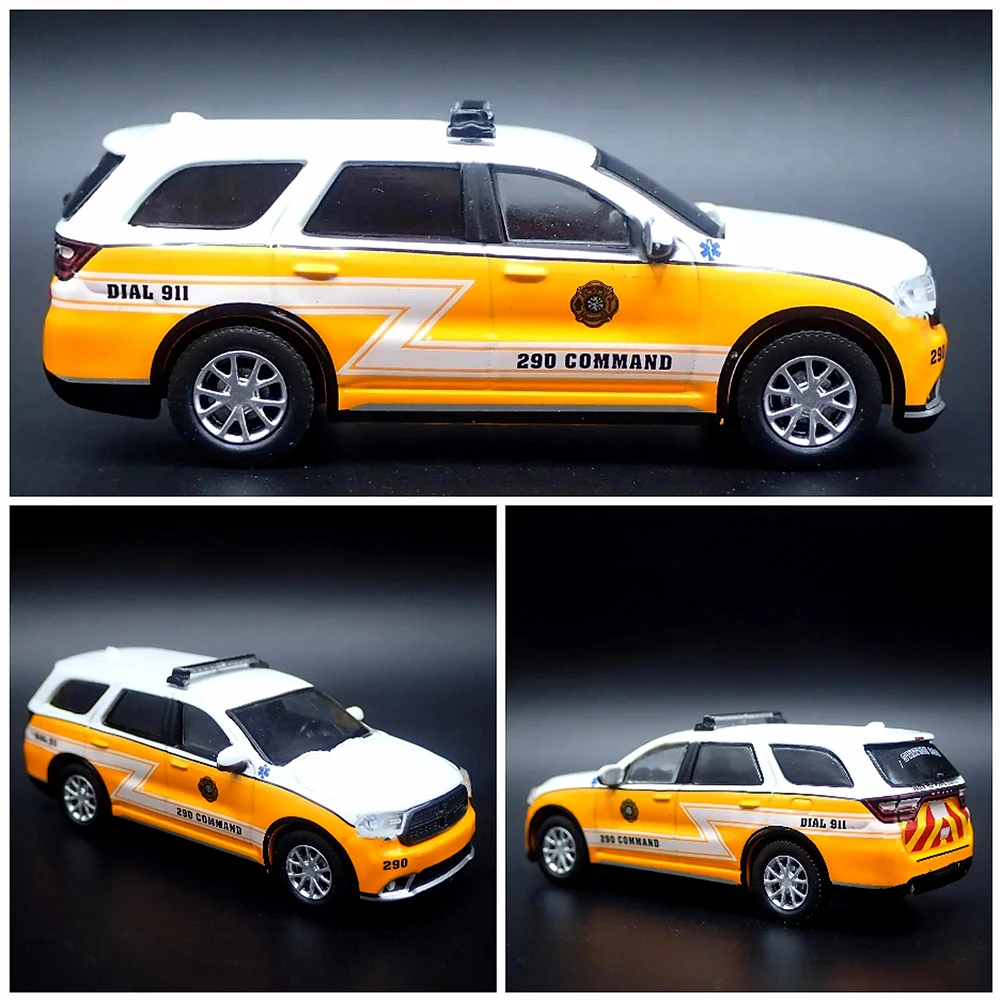 

GreenLight 1:64 2019, Dodge Durango, имитация микромодели автомобиля из сплава, коллекция украшений, игрушечный автомобиль в подарок