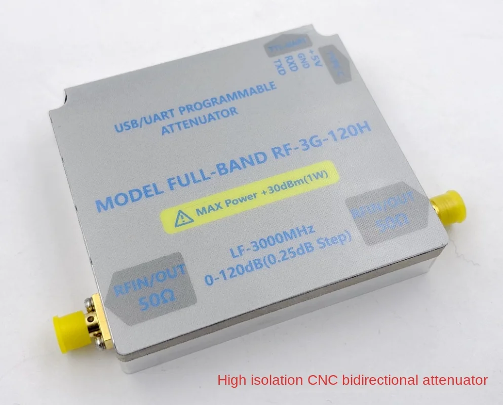 

LF-3GHZ-120DB двунаправленный радиочастотный аттенюатор числового управления шаг 0,25 дБ