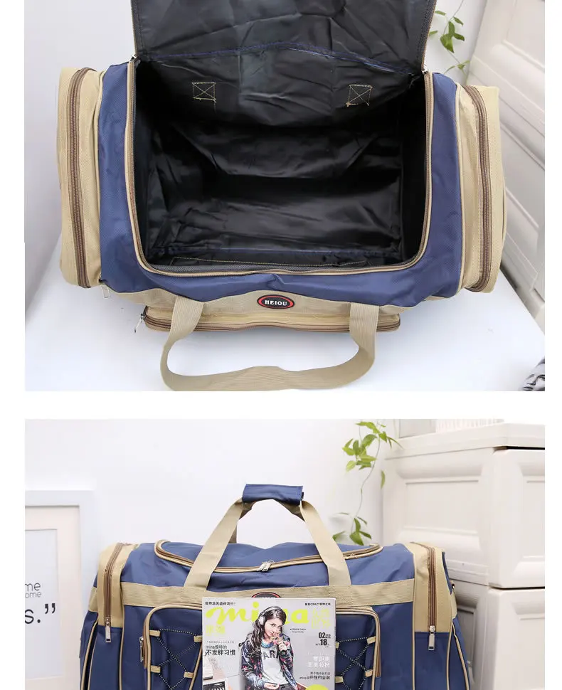 Large Capacity Oxford Travel Tote Waterproof Luggage Bag Extra Large Shipping Bag Moving Bag Foldable Quilt Storage Bags travel