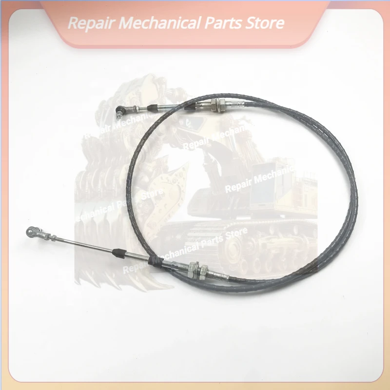 

Excavator Spare Parts Throttle Cable Accelerator Cable For 55 65 75 95 135-8-9 Cable