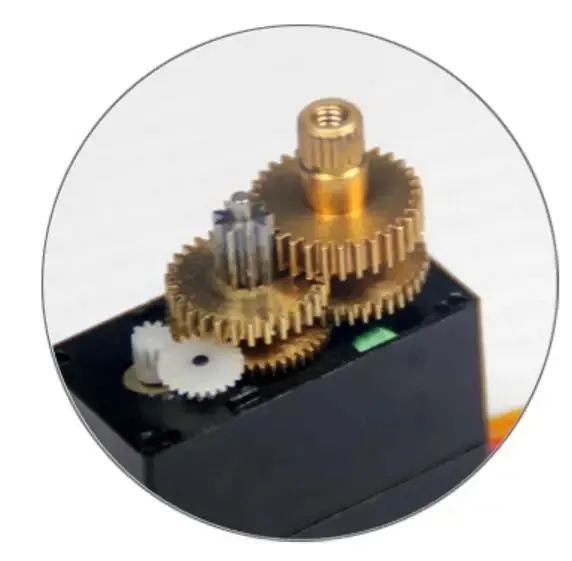 Feetech SCS009 Micro Servo 2.3kg.cm Metal Gear 9g Lichtgewicht Mini Servo's voor RC Helicopter/Robot/STEAM Onderwijs 1/2/4 STUKS