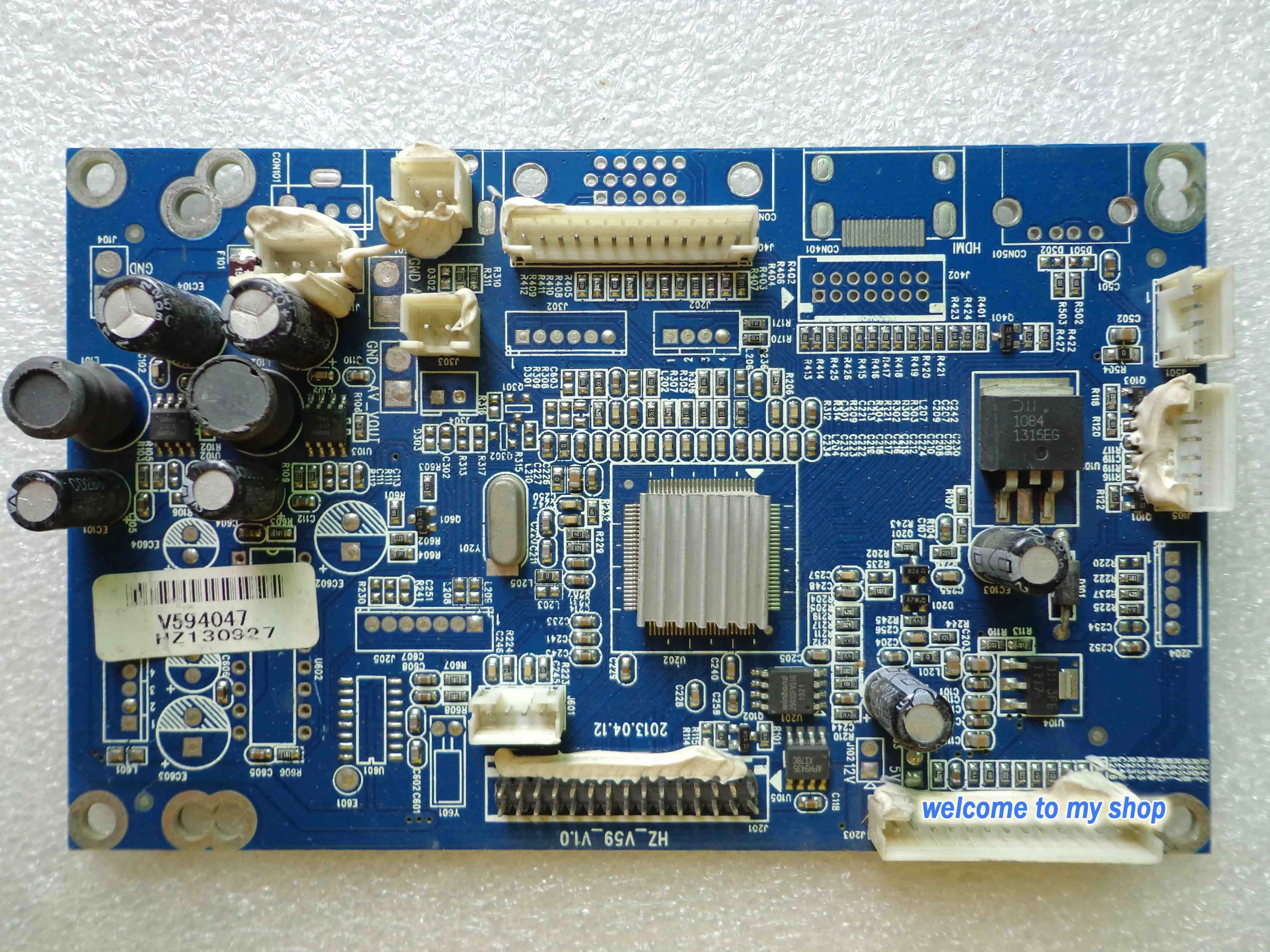 

HZ_V59_V1.0 driver board JZ-HL-201308-3339 V594047 advertising machine motherboard