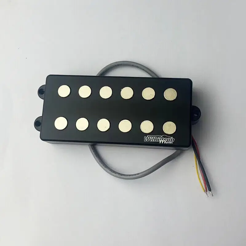 

Wilkinson WOM6 Electric Guitar Bass Pickup passive Alnico Magnets Guitar Body