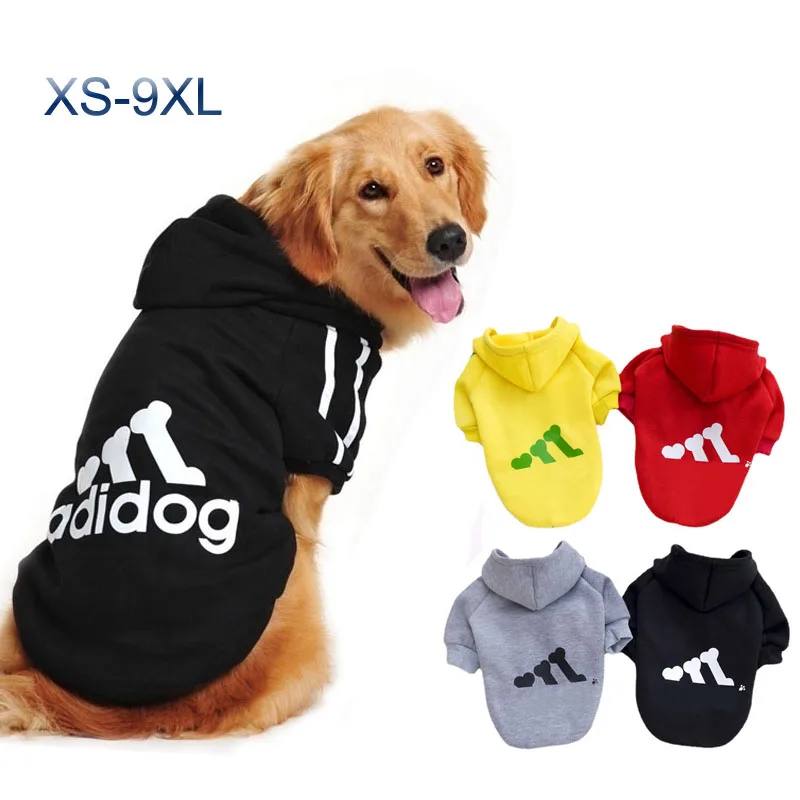 

Sport Dog Hoodie Sweatshirt with Letters Spring Dog Clothes for Small Dogs Chihuahua Puppy Coat French Bulldog Labrador Custume