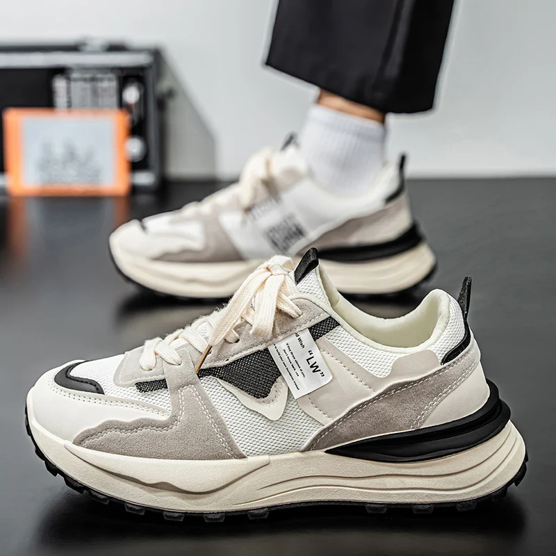 

2025 Новая модная дышащая и универсальная сетчатая обувь с низким берцем для спорта и отдыха для мужчин