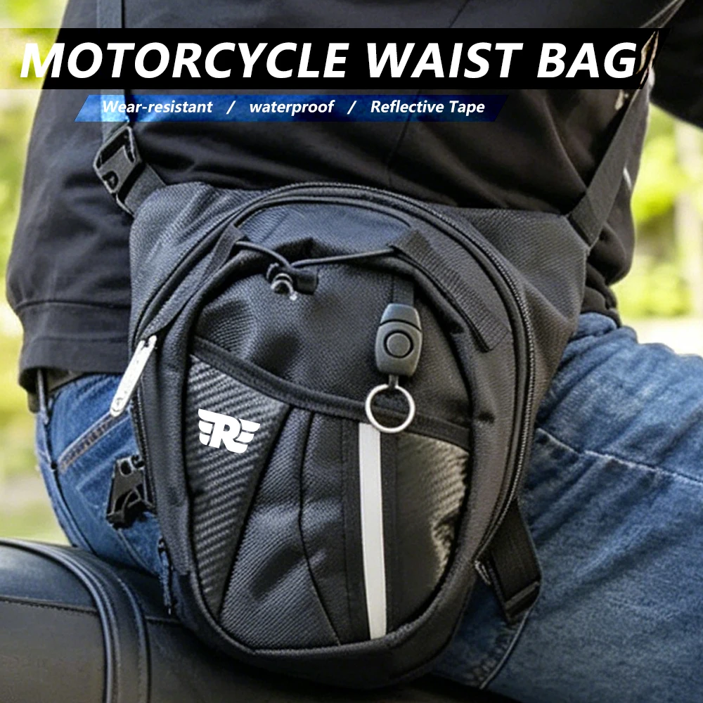 For Royal Enfield Classic 350, Hunter 350, Meteor 350 & Himalayan 450 – Waterproof Motorcycle Leg Bag, Crossbody Sling Shoulder