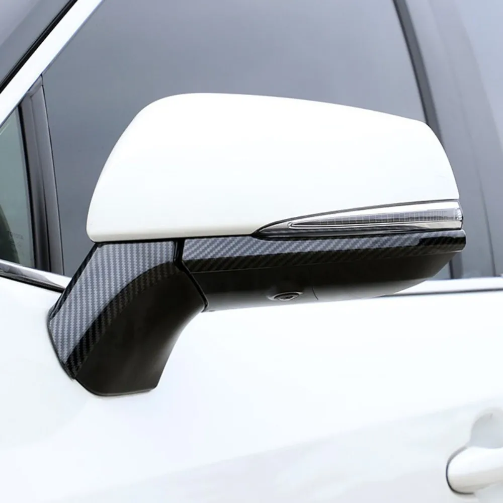 For Toyota RAV4 XA50 2019 2020 2021-2023 RAV 4 XA 50 Hybrid Car Rearview Mirror Side Molding Cover Trim ABS Chrome Accessories