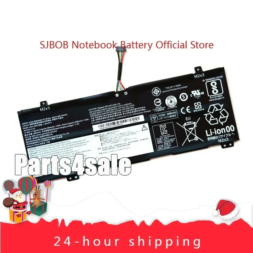New  L18C4PF3 L18M4PF3 Battery for Lenovo Ideapad C340-14IWL C340-14IML Laptop battery