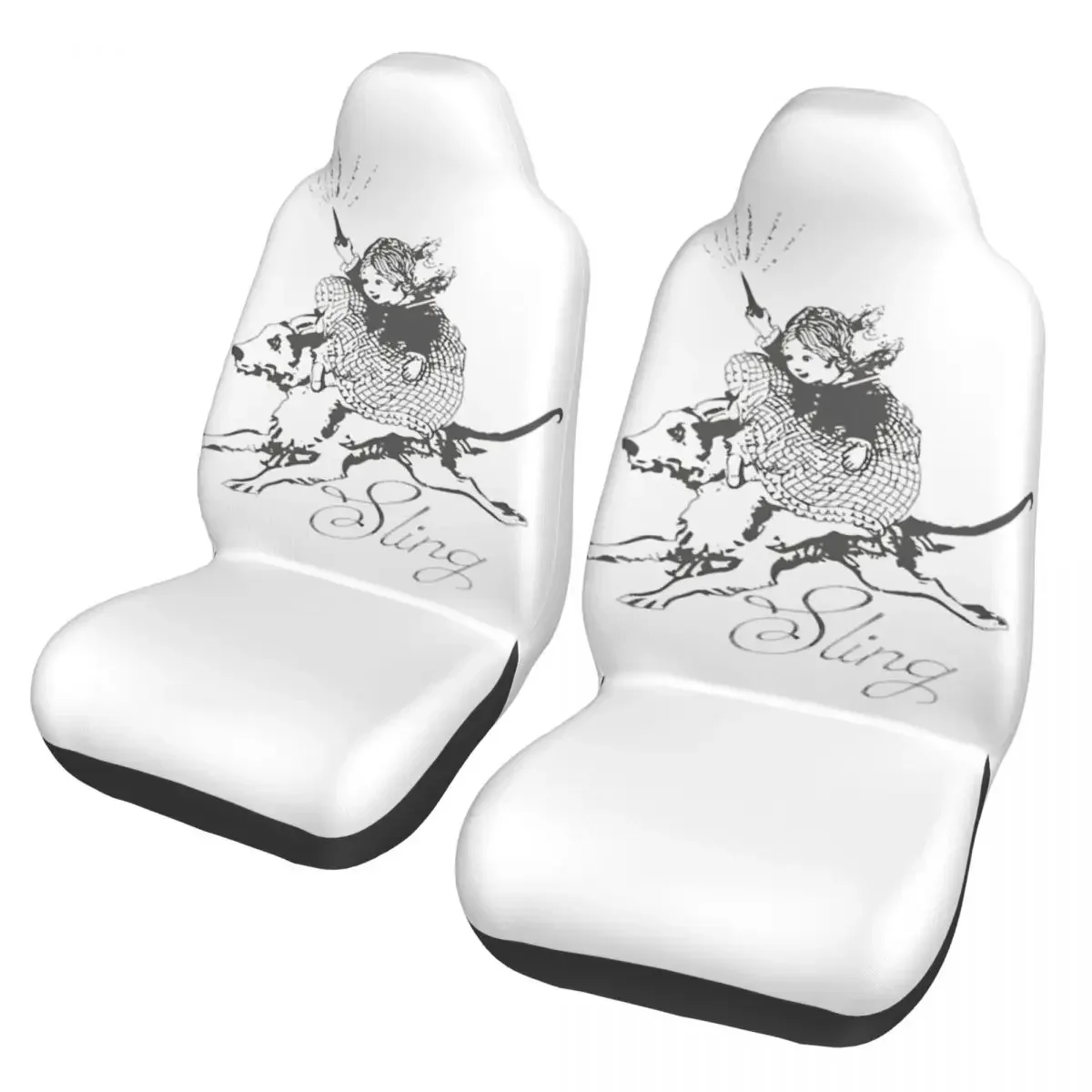 Clairo Merch Sling North American Tour Funda Universal para asiento coche Fundas impermeables para asiento viaje Protector como