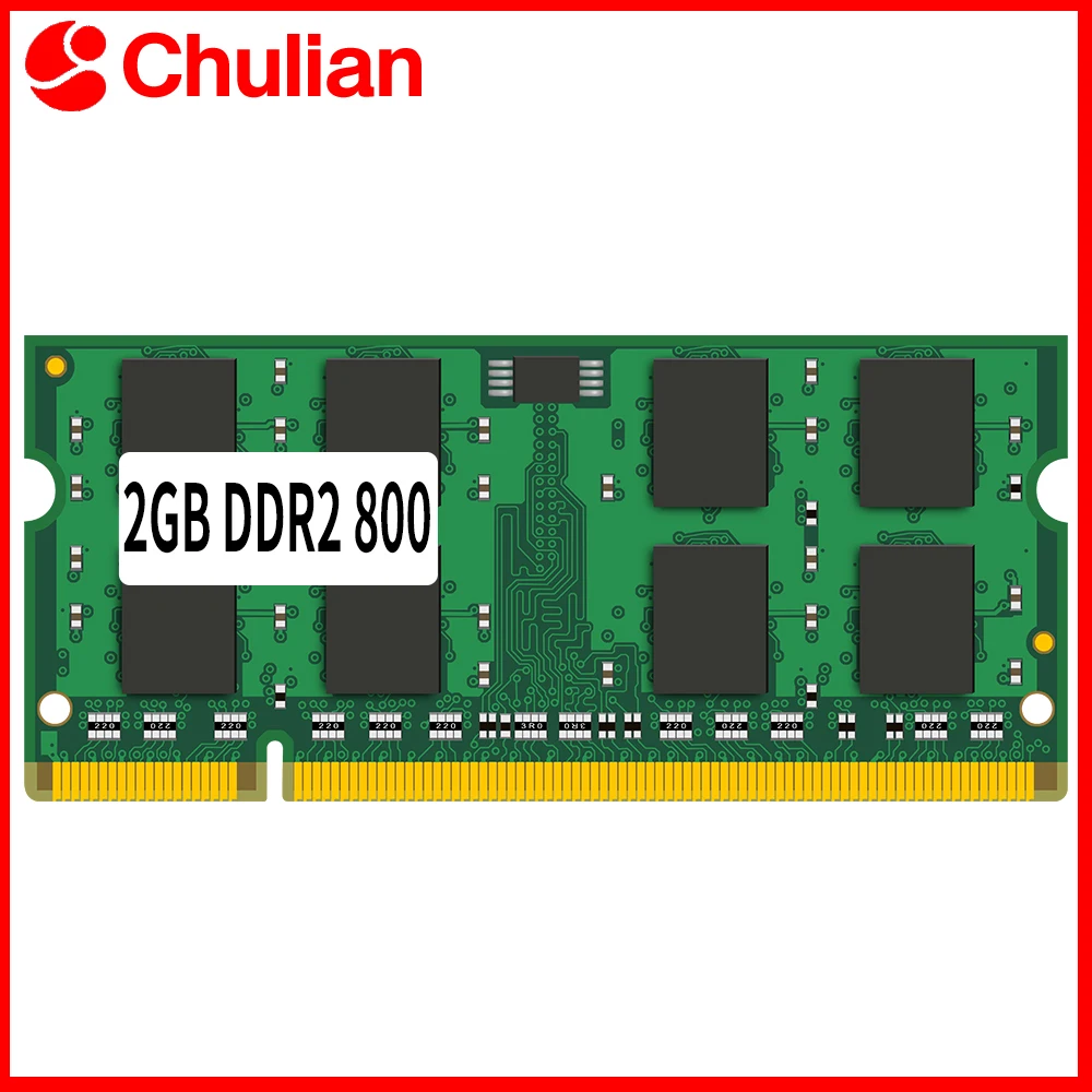 

For Notebook Sodimm Memoria Laptop Memory Ram PC6400 DDR2 800MHz 200PIN ddr2 For 2GB memory For Intel CPU Or AMD CPU