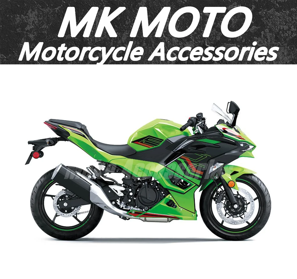 Bodywork Set For Ninja500 2024-2025 Fairings Kit Fit High Quality ABS Injection Black Green Red New