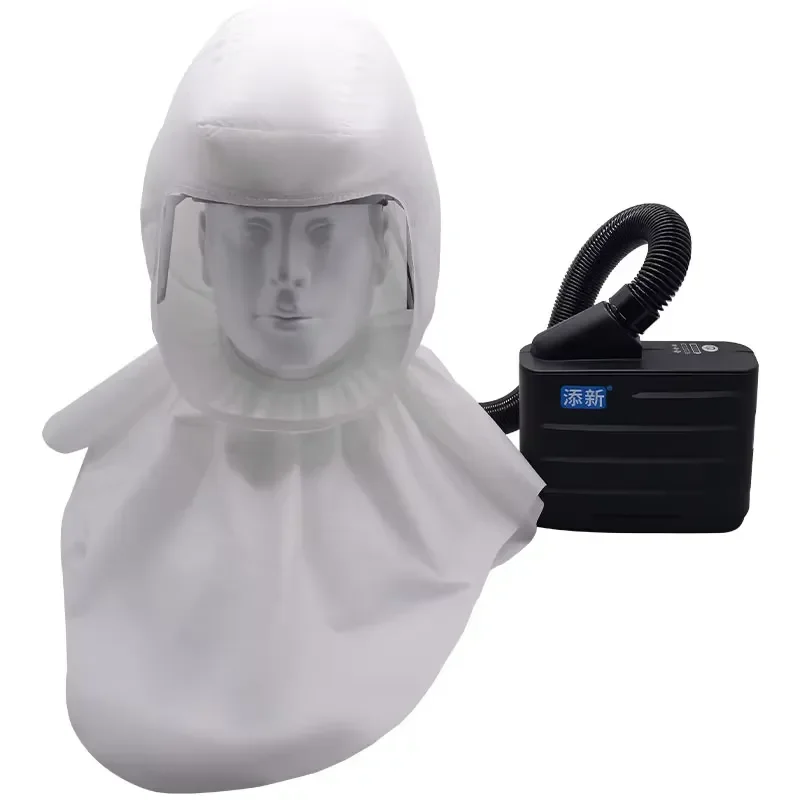 Portable Electric Air Purifier Personal Respiratory Protection Device Breathing Ventilation Equipment for Health Safety Care