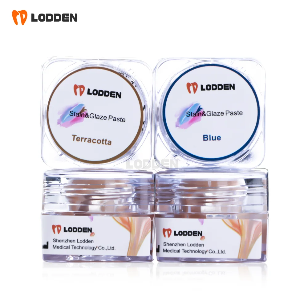 Dental Stain & Glaze Paste Glaze-F Restoration Paste for all Ceramics Materials Dental Lab Materials 4g/bottle
