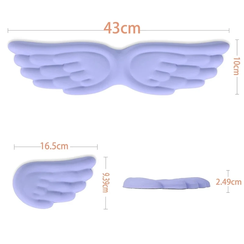 لوحة مفاتيح وماوس ، رغوة ذاكرة ناعمة ، بو ، مريحة ودائمة ، لمستخدمي الكمبيوتر وأجهزة الكمبيوتر المحمول