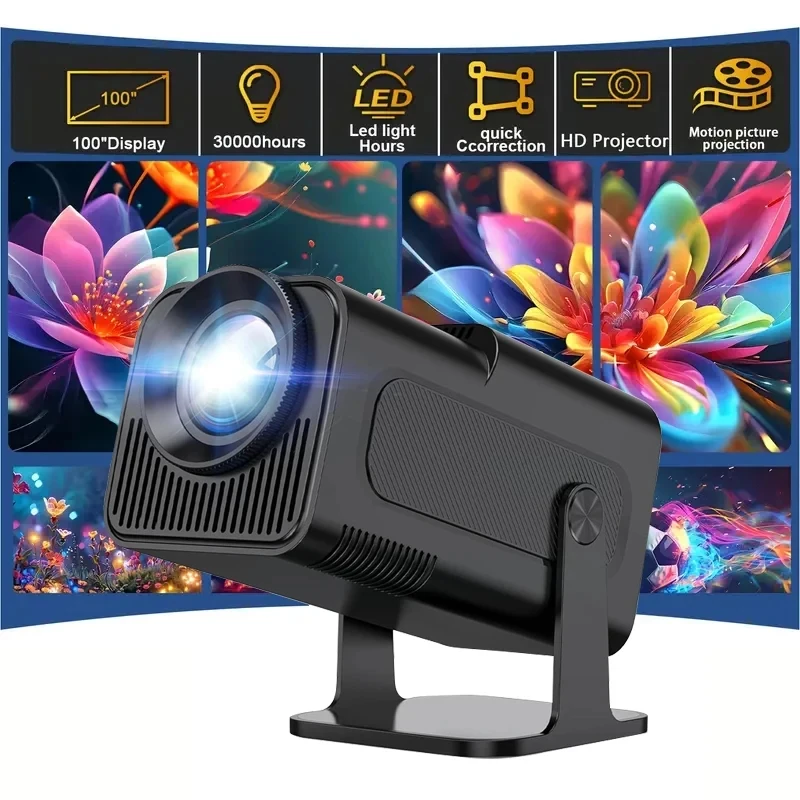 HY320MINI Portable LED Projector with Fast Focus, 40lm High 