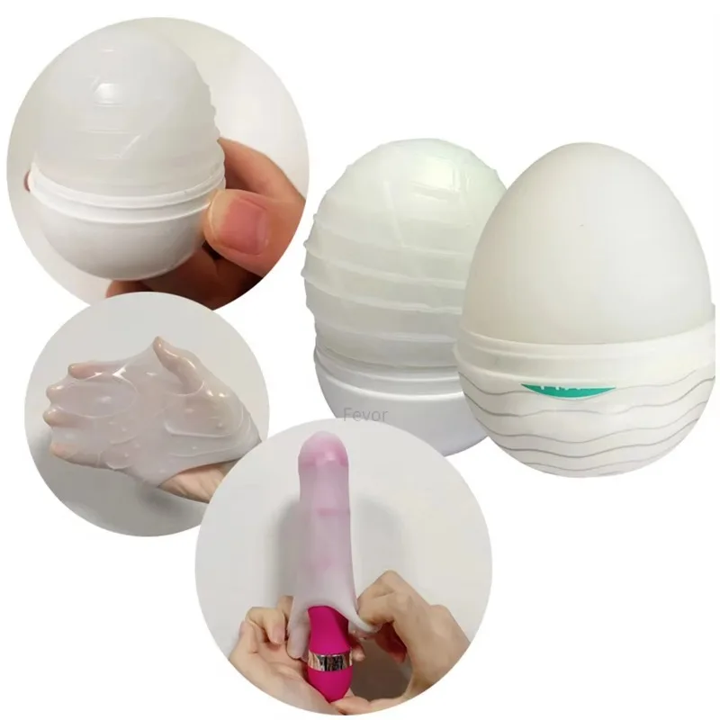 Male Masturbation Cup Vagina Egg Portable Masturbator Stimulating Penis Massager Men Glans Exercise Blowjob Toy Men Adults Goods view 5