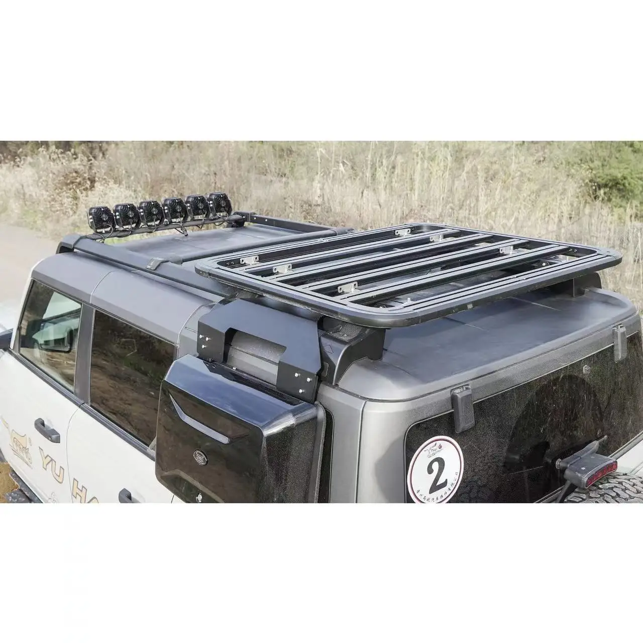 Suitable for four door Ford Mustang BRONCO short platform luggage rack custom