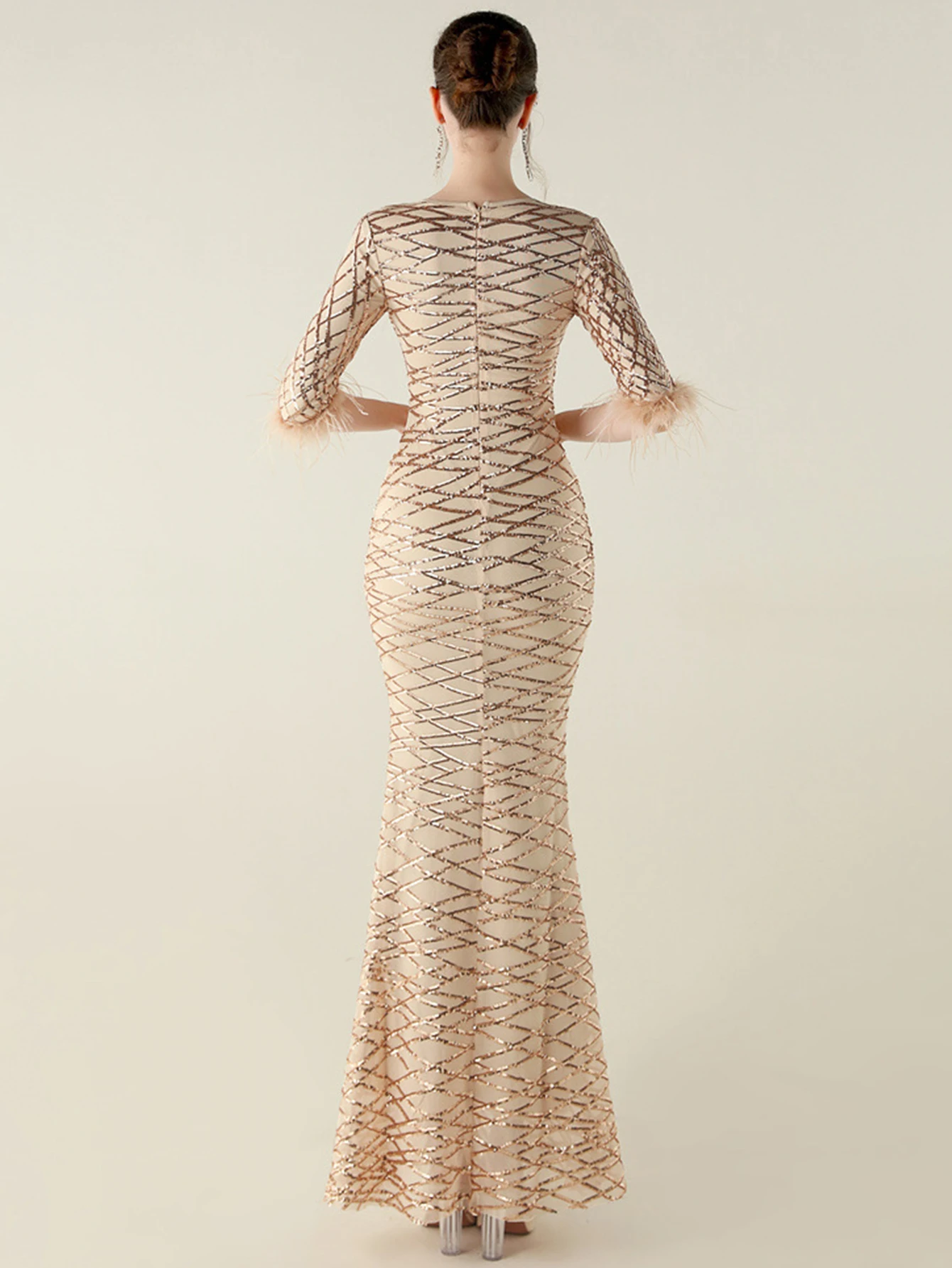 Sexy noir maxi sequin robe d'été femmes élégant luxe fête longues robes 2025 femme cocktail bal robes de soirée vestidos