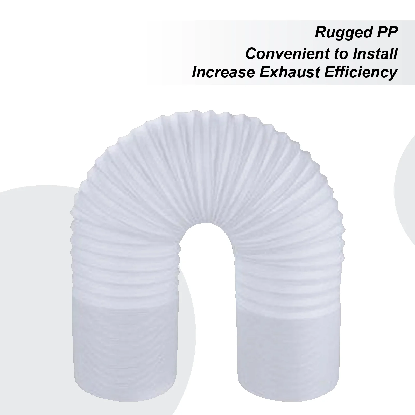 

Вентиляционный шланг кондиционера Гибкий выхлопной шланг кондиционера Мобильная выхлопная труба кондиционера Вентиляционный шланг Выпускной канал