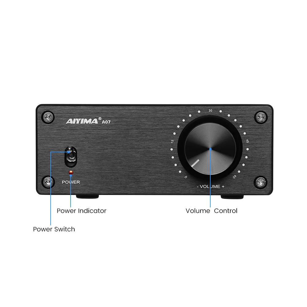 AIYIMA TPA3255 A07 مكبر كهربائي 300Wx2 ستيريو فئة D HiFi مكبر صوت الصوت الرقمي أمبير مكبر الصوت المنزلي مكبر للصوت