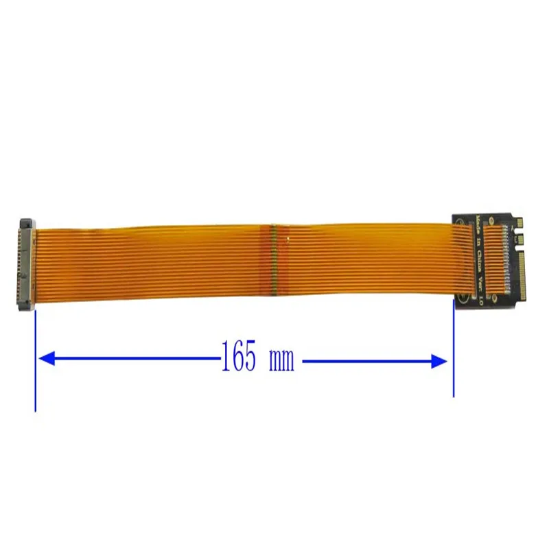 บีซีเอ็ม 943224 PCIEBT2 BCM94360CD ถึง A + E การ์ดอะแดปเตอร์สายไฟต่อคีย์