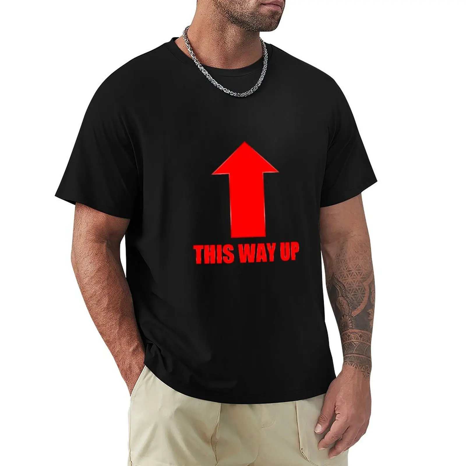 

This Way Up T-Shirt Breathable Mesh Panel T-Shirt