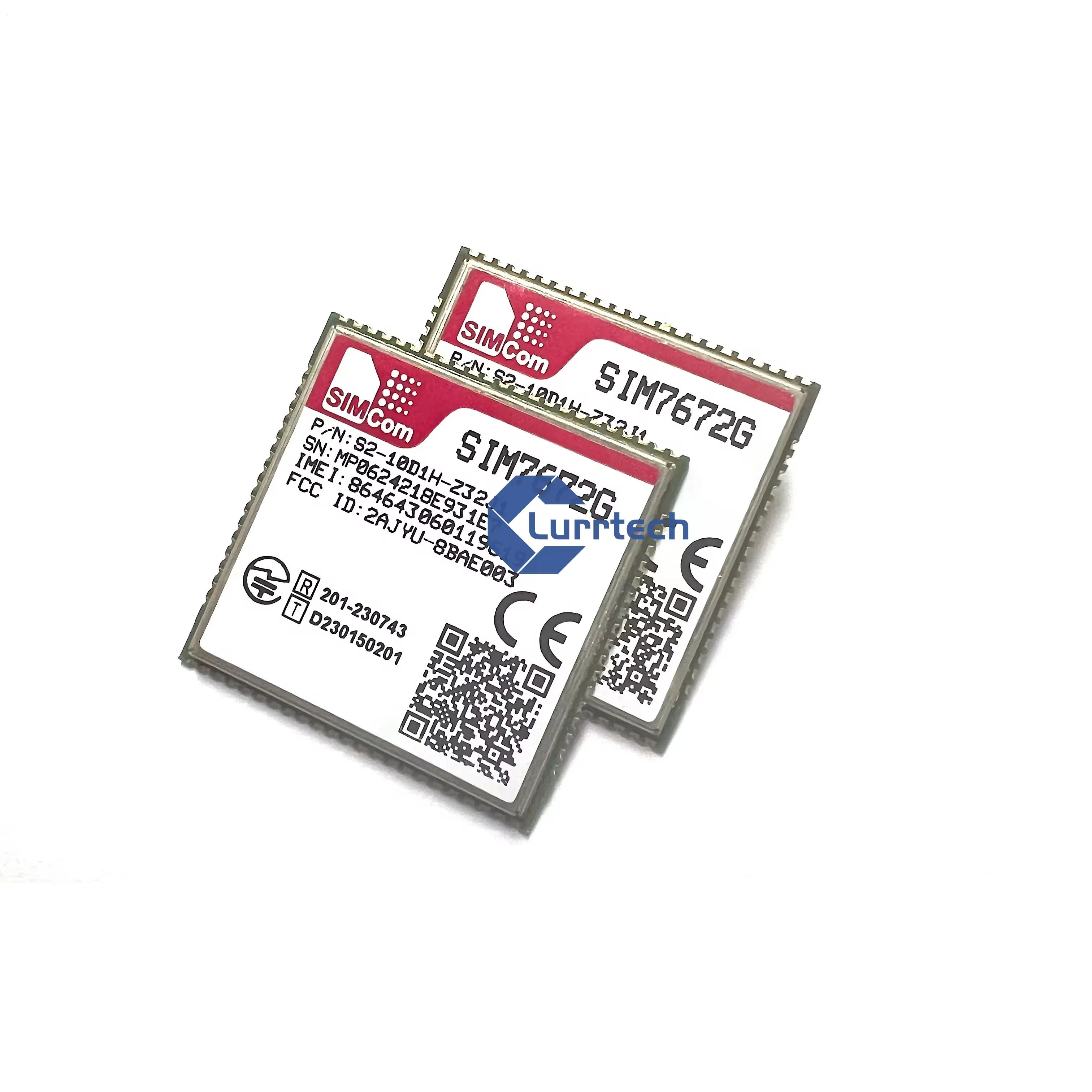 SIMCOM SIM7672 SIM7672G-MNGV LCC Support 2G+NB-IOT+GNSS 4G LTE CAT1 Module GSM GPRS Compatible with A7670 SIM7670 Global band ﻿